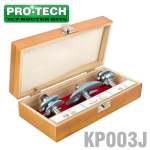 3 Piece Cabinet Door Router Bit Set Ogee & Bead Profile 1 2" Shank KP003J