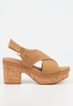 Jute 1 Block Heel - Tan