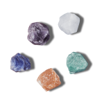 Gem Rock 5 Pack Jibbitz - Multi Osfa