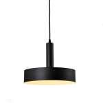 Sombre Pendant Light Metal - Gold Or Black - Matt Black