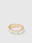 Signature Clarence Stone Bracelet - 0 Crystal gold