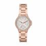 Camille Rose Gold Round Stainless Steel Woman's Watch MK6845