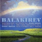 Balakirev: Mazurkas Nos 1 & 2 WALTZ No. 4 PIANO Sonata ... Cd