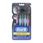 Oral-B Family Pack All Rounder Black 5 Pack