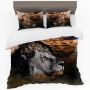 Wilderness Lion Duvet Cover Set Queen