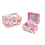 Musical Jewellery Box Ballerina N Butterflies
