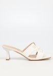 Kady 1 Mule Stiletto Heel - White