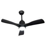 Monsoon Outdoor Led Ceiling Fan In Black White - White