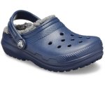 Classic Lined Clog Kids - Navy charcoal J3