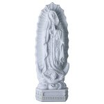 Orenm Our Lady Of Guadalupe Statue Figurine 8" H Virgen De Guadalupes Mary Figurine Statue Collection Religious Catholic Tableto