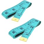 Haberdashery Measuring Tape - Tailoring Tape - 150CM Pack Of 2 - Turquoise
