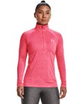 Women's Ua Tech Twist Zip - Cerise XS