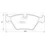 Stone Brake Pad Set Front SP20750