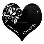 Heart Shape Cards Pack Of 100