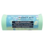 Bonnie Bio Biodegradable Pedal Bin & Tall Kitchen Bags 15 Pack