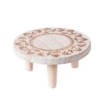 Small Wooden Plant Stand 16X8CM