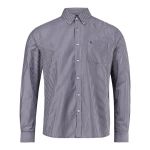 Mens Stripe Poplin Shirt