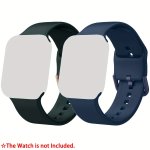 Sport Band Compatible With Apple Watch Bands 49MM 45MM 44MM 42MM 41MM 40MM 38MM Soft Silicone Wristbands Replacement Strap With