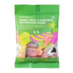 Tangy Fruit Flavoured Skateboard Shaped Gums 125 G