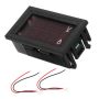 Luxshiny Digital Voltmeter Ammeter Dual Display Panel Gauge For Car Battery Voltage And Monitoring High Accuracy Bright LED Screen Suitable For Rv Mot