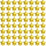 50PCS Star Shape Foil Balloons Valentine's Day Decor Wedding Decor Birthday Party Decor Anniversary Decor Graduation Decor Holid