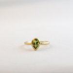Pear Small - Peridot - Small