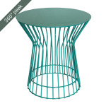 Aqua Monica Side Table