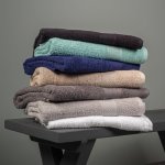 Cotton Bay Bath Towel - Navy