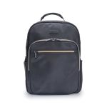 Kenneth Cole Reaction Becca Water Resistant Travel Laptop Backpack With Padded 16-INCH Laptop Compartment Black