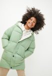 PoP Candy Midi Puffer Jacket - Green