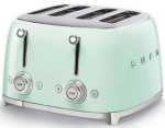 Smeg 4 Slice Pastel Green 50'S Retro Style Toaster - TSF03PGSA