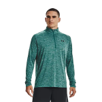 Under Armour Tech Twist 2.0 1 2 Zip Green Top - L
