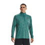 Under Armour Tech Twist 2.0 1/2 Zip Green Top - L