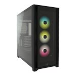 Corsair 5000X Rgb Black Mid Tower Tempered Glass PC Gaming Case