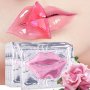 10-PACK Pink Lip Masks With Hyaluronic Acid And Collagen Moisturizing And Hydrating Lip Patches For Improving Lip Dryness Lip Care Nourishment Sleep Mask