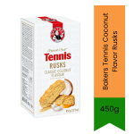 Bakers Tennis Coconut Flavor Rusks 450G - 450G