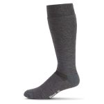 Merino Wool Ski And Snowboard Sock Grey Heather Medium