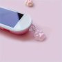 1PC Cute Cat Claw Phone Charm Kawaii Dog Claw Dust Plug Phone Earphone Dust Plug