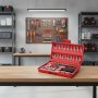 46-PIECE All-in-one Socket Wrench Tool Set With Storage Case