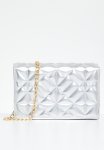 Micaela Clutch Bag - Silver
