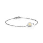 Bracelet With Letter Z In Gold