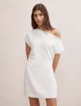 Danielle Asymmetrical MINI Dress - 20 Porcelain