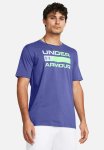 Under Armour Ua Team Issue Wordmark Short Sleeve - Purple