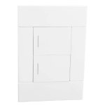 Veti 2 Wall Switch 2 Lever 2 Way 50X100MM White