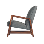 The Clarke Chair - African Walnut Seafoam