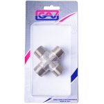 Gav 4-WAY Connector 1 2"MMMM Packaged