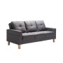 - Manche Fabric Sleeper Couch - Grey