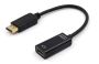 Tuff-Luv 2K/4K HD HDMI Female To Display Port Male Cable Black