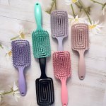 1PCS Hollow Out Hair Comb Anti Static Detangling Hair Comb Fluffy Hair Styling Comb For All Hair Types