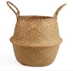 Seagrass Planter Belly Basket Storage Basket